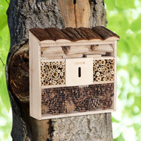 Produktbild von CADOCA Bug's Inn Insektenhotel aus Holz für den Garten zum Aufhängen
