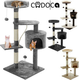 Produktbild von CADOCA Kratzbaum Bonsai für Katzen Grau mit Sisal 112 x 67 x 55cm