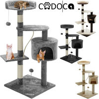 Produktbild von CADOCA Kratzbaum Bonsai für Katzen Grau mit Sisal 112 x 67 x 55cm