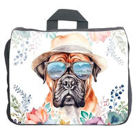 Produktbild von Cadouri Hundezubehörtasche mit Bullmastiff Motiv handgefertigt