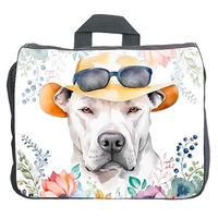 Produktbild von Cadouri Hundezubehörtasche mit Dogo Argentino Motiv handgefertigt