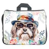 Produktbild von Cadouri Hundezubehörtasche mit Havaneser Motiv handgefertigt