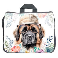 Produktbild von Cadouri Hundezubehörtasche mit Leonberger Motiv handgefertigt