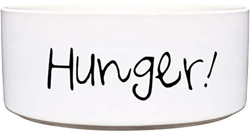Cadouri Keramik Hundenapf Hunger Weiß 1.300 ml - 1,3 l – Bild 1 von 5