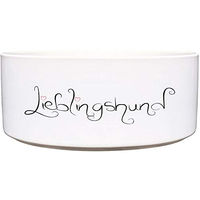 Produktbild von Cadouri Keramik Hundenapf Lieblingshund Weiß 1.300 ml - 1300 ml