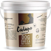 Produktbild von Calapo Dog Omega Fiber + Vitamin E Haut-Fell-Supplement und Magen-Darm-Unterstützung für Hunde 1000g