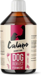 Produktbild von CALAPO Dog Robust Ferment Flüssigkeit zur Unterstützung von Magen-Darm-Trakt und Immunsystem für Hunde aller Altersstufen und Größen 100 ml