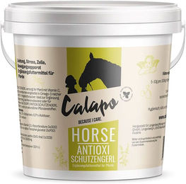 Produktbild von CALAPO Horse Antioxidant Schutzgel Pulver zur Unterstützung von Immunsystem und Magen-Darm-Trakt für Pferde 1000g