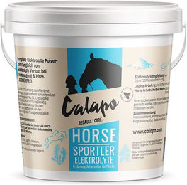Produktbild von CALAPO Horse Sportler Elektrolyte Pulver 1500g