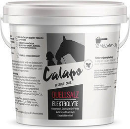 Produktbild von CALAPO Pferd Quellsalz mit Elektrolyten zur Unterstützung von Verdauung, Muskulatur, Herz, Lunge und Nieren