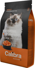 Calibra Cat Expert+ Adult Sensitive & Shiny Coat Katzenfutter für erwachsene Katzen 1,5 kg – Bild 1 von 1