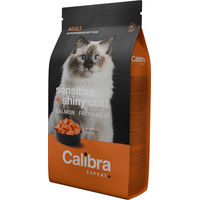 Produktbild von Calibra Cat Expert+ Adult Sensitive & Shiny Coat Katzenfutter für erwachsene Katzen 1,5 kg