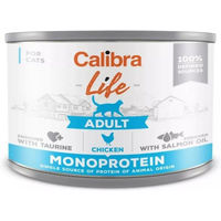 Produktbild von Calibra Cat Life Adult Huhn Monoprotein Getreidefrei und Glutenfrei Katzenfutter 200 g
