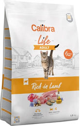 Calibra Cat Life Adult Katzenfutter Lamm mit Unterstützung für die Gelenke 1,5 kg – Bild 1 von 2