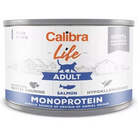 Produktbild von CALIBRA Cat Life Adult Monoprotein Katzenfutter Lachs getreidefrei und hypoallergen 200 g