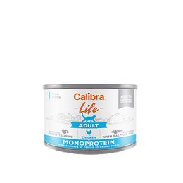 Produktbild von Calibra Cat Life Adult Nassfutter Huhn Monoprotein 6 x 200 g