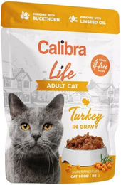 CALIBRA Cat Life Katzenfutter Adult Pute in Sauce getreidefrei 85 g – Bild 1 von 1