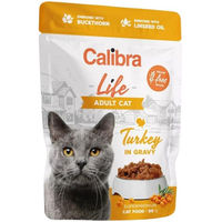 Produktbild von CALIBRA Cat Life Katzenfutter Adult Pute in Sauce getreidefrei 85 g