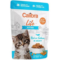 Produktbild von Calibra Cat Life Kitten Lachs in Sauce getreidefrei 85 g