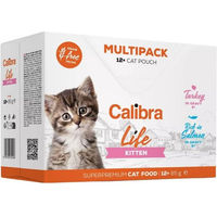 Produktbild von Calibra Cat Life Kitten Multipack Stückchen in Soße 12x85 g getreidefrei