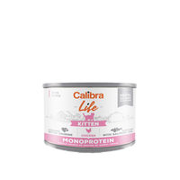 Produktbild von Calibra Cat Life Kitten Nassfutter Huhn Monoprotein Pastete 6 x 200 g