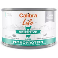 Produktbild von Calibra Cat Life Sensitive Lamm Katzenfutter Adult Getreidefrei und Hypoallergen 200 g