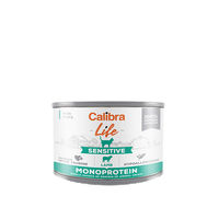 Produktbild von Calibra Cat Life Sensitive Nassfutter Lamm Hypoallergen Getreidefrei 6 x 200 g