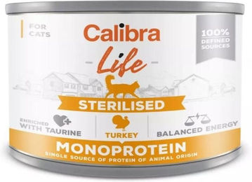 CALIBRA Cat Life Sterilised Katzenfutter Adult Pute Getreidefrei und Glutenfrei 200 g – Bild 1 von 1
