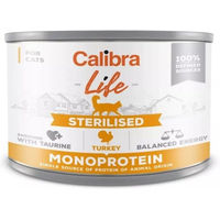 Produktbild von CALIBRA Cat Life Sterilised Katzenfutter Adult Pute Getreidefrei und Glutenfrei 200 g