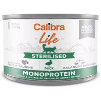 Produktbild von CALIBRA Cat Life Sterilised Katzenfutter Ente Adult Getreidefrei und Glutenfrei 200 g