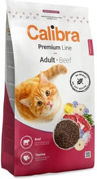 CALIBRA Cat Premium Adult Sensitive Trockenfutter Rind und Geflügel für Katzen 10 kg – Bild 1 von 2