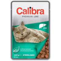 Produktbild von Calibra Cat Premium Line Sterilised Huhn Stückchen in Sauce für erwachsene kastrierte Katzen 100 g - 100 g