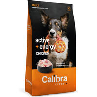 Produktbild von Calibra Dog Expert+ Adult Active & Energy Hundefutter Huhn 12 kg