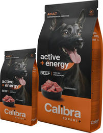 Calibra Dog Expert+ Adult Active & Energy Hundefutter Rind 12 kg – Bild 1 von 1