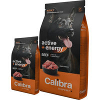 Produktbild von Calibra Dog Expert+ Adult Active & Energy Hundefutter Rind 12 kg