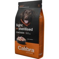 Produktbild von Calibra Dog Expert+ Adult Light & Sterilised Hundefutter Huhn 2 kg