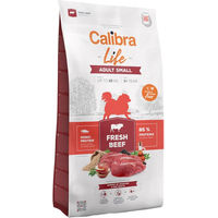 Produktbild von Calibra Dog Life Adult Hundefutter für kleine Rassen mit Rind 1,5 kg