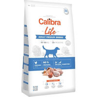 Produktbild von Calibra Dog Life Adult Medium Breed Hundefutter Huhn Hypoallergen 12 kg - 12 kg