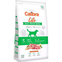 Produktbild von Calibra Dog Life Adult Medium Breed Hundefutter Lamm Hypoallergen Monoprotein 12 kg - 12 kg