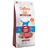 Produktbild von Calibra Dog Life Adult Mittlere Rasse Rind Monoprotein Glutenfrei 12 kg - 2 x 12 kg