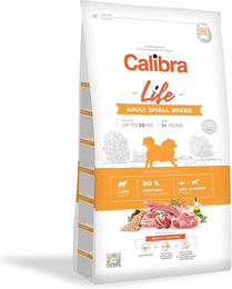 Produktbild von CALIBRA Dog Life Adult Small Breed Hundefutter Lamm Hypoallergen Monoprotein 6 kg - 6 kg