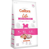 Produktbild von Calibra Dog Life Adult Small Breed Hundehundefutter Huhn Hypoallergen mit hohem Fleischanteil 12 kg - 6 kg