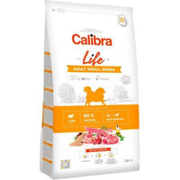 Produktbild von CALIBRA Dog Life Adult Small Breed Hypoallergenes Hundefutter Lamm 1,5 kg - 1,5 kg