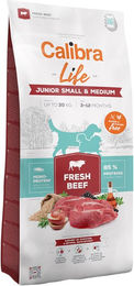 Calibra Dog Life Junior Hundefutter für kleine und mittlere Rassen mit Rind 2,5 kg – Bild 1 von 3