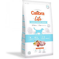 Produktbild von Calibra Dog Life Junior Medium Breed Hypoallergenes Hundefutter Huhn für mittelgroße Hunde 12 kg - 12 kg