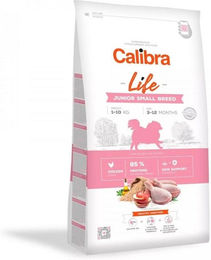 Produktbild von Calibra Dog Life Junior Small Breed Hundetrockenfutter Huhn Hypoallergen 6 kg - 6 kg