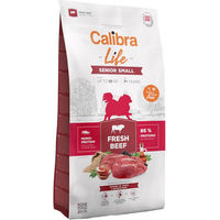 Produktbild von Calibra Dog Life Senior Hundefutter für kleine Rassen mit Rind 1,5 kg