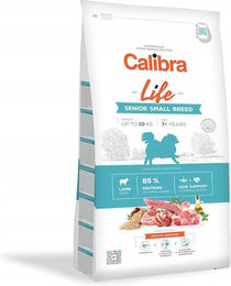 Produktbild von Calibra Dog Life Senior Small Breed Hundefutter Lamm für kleine Rassen 6 kg - 6 kg