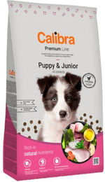 Calibra Dog Premium Line Puppy & Junior Hundefutter Huhn glutenfrei monoprotein 12 kg - 12 kg – Bild 1 von 3