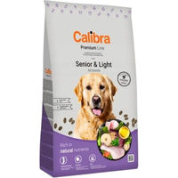 Produktbild von Calibra Dog Premium Line Senior & Light Trockenfutter mit Huhn für Hunde 12 kg - 12 kg